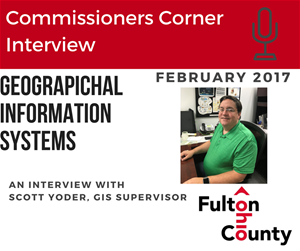 Commissioners Corner interviews Scott Yoder about Geographical Information Systems and project Critical 360